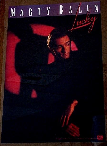 Marty Balin Jefferson Starship 1983 Poster Lucky Mint