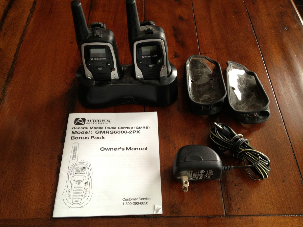 Audiovox General Mobile Radio Service (GMRS)   Walkie Talkies