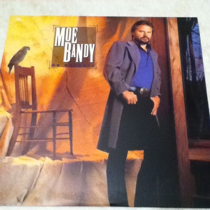 Moe Bandy No Regrets Record Vinyl 1988