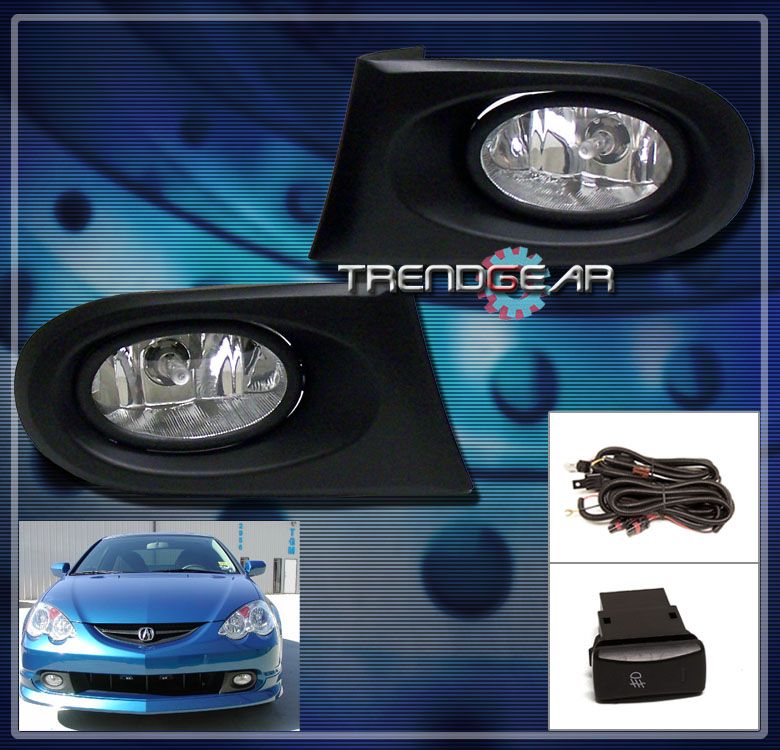   Coupe 2dr JDM Bumper Driving Clear Fog Lights Lamp OEM Switch