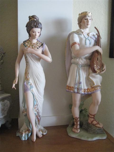 RARE Cybis Bathsheba King David Figurines Limited Ed