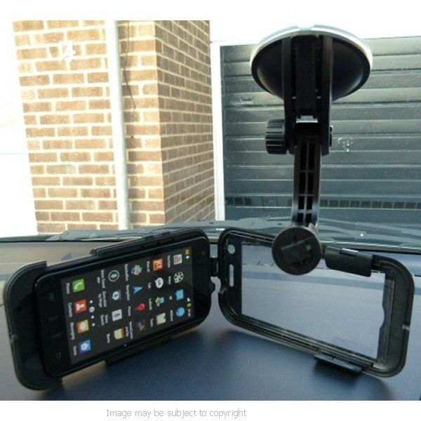 Suction Car Vehicle Window Tough Case Mount for Samsung Galaxy S2 