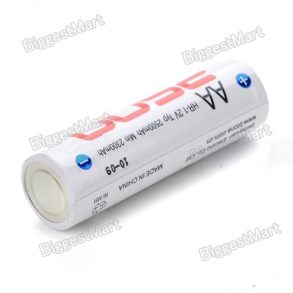   2V 2500mAh AA Ni MH Discharge LSD Batteries 4 Piece Pack