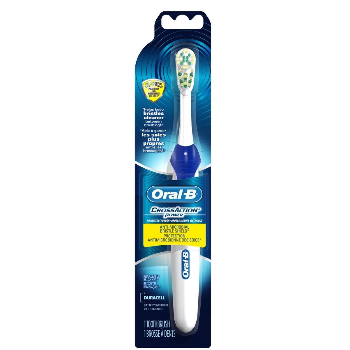   CrossAction, Complete, 3DWhite Action Power Battery Toothbrush Sealed