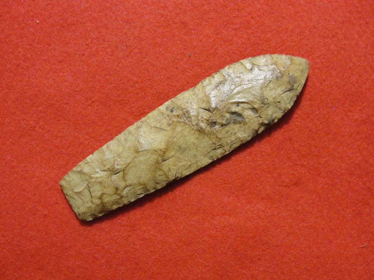 AGATE BASIN SEDALIA ARROWHEAD BLADE ARTIFACT REPRO Illinois 