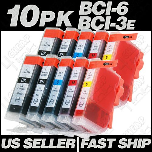 BCI 6 Y Yellow Ink Cartridge for Canon PIXMA iP4000R iP5000 MP750 