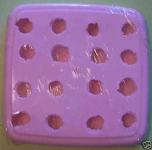 Silicone Mold 16 Cavity Raspberry Mini Blackberry