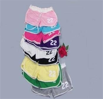 1PCS* women beach wear sports yoga shorts casual home wear pink free 