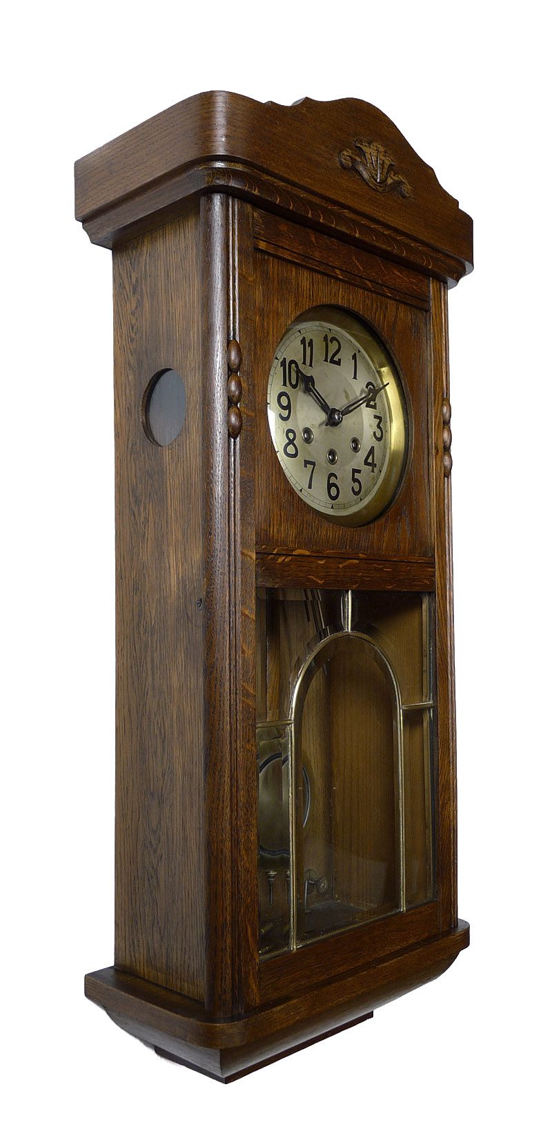 Beautiful Gustav Becker Westminster Wall Clock at 1920