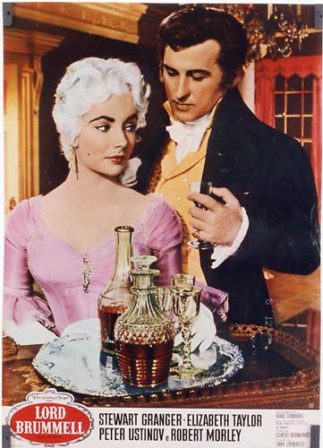 EK29 Beau Brummell Liz Taylor 10 Great RARE Poster ITA