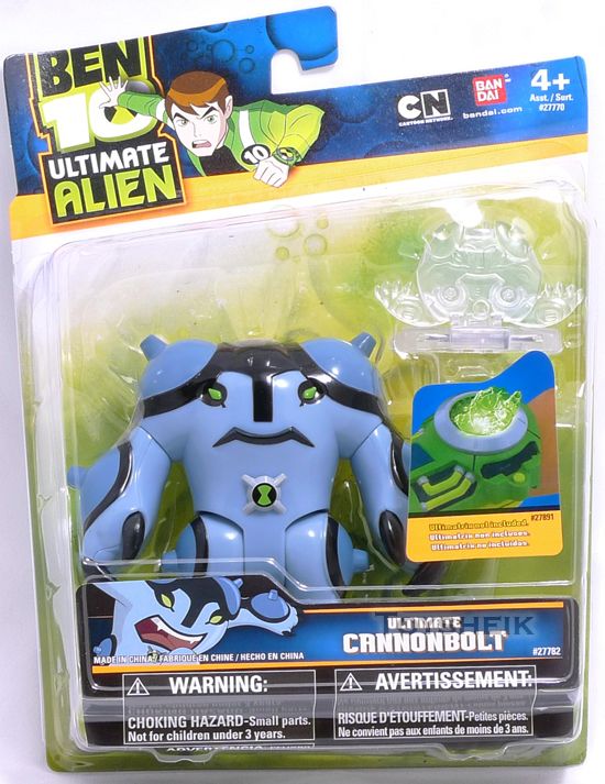 ben 10 ultimate alien figure cannonbolt bandai 277826