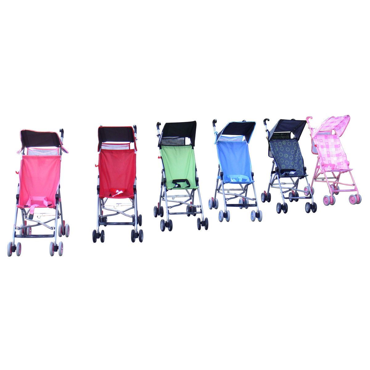 Bebelove Umbrella Stroller Solid Pink