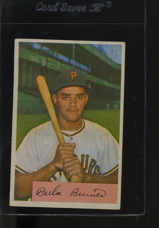 1954 Bowman 171 Carlos Bernier VG 40258