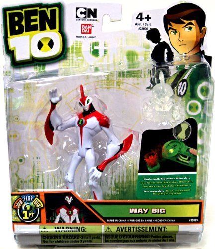 Ben 10 Ultimate Alien 4 Action Figure Way Big Waybig FACTORY NEW