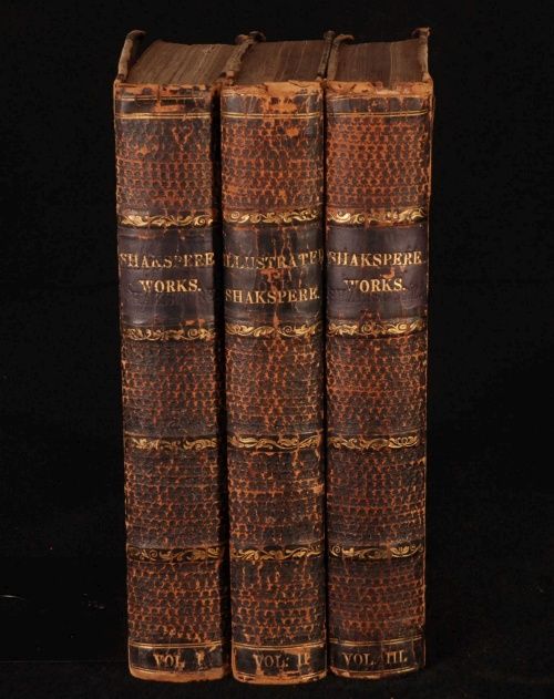 1843 Works of Shakspere Shakespeare Cornwall Engraving