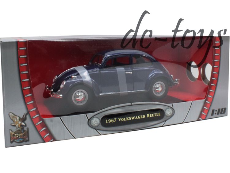 Yat Ming 1967 VW Volkswagen Beetle 1 18 Diecast Blue