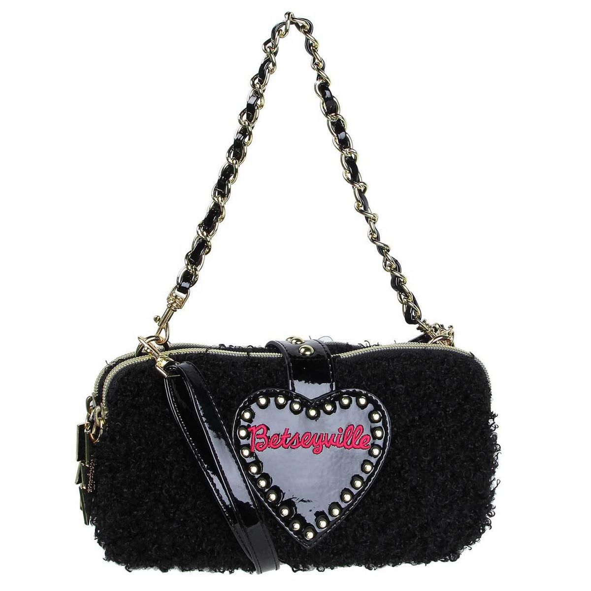 Betseyville Black Poodle Gal Shoulder Bag