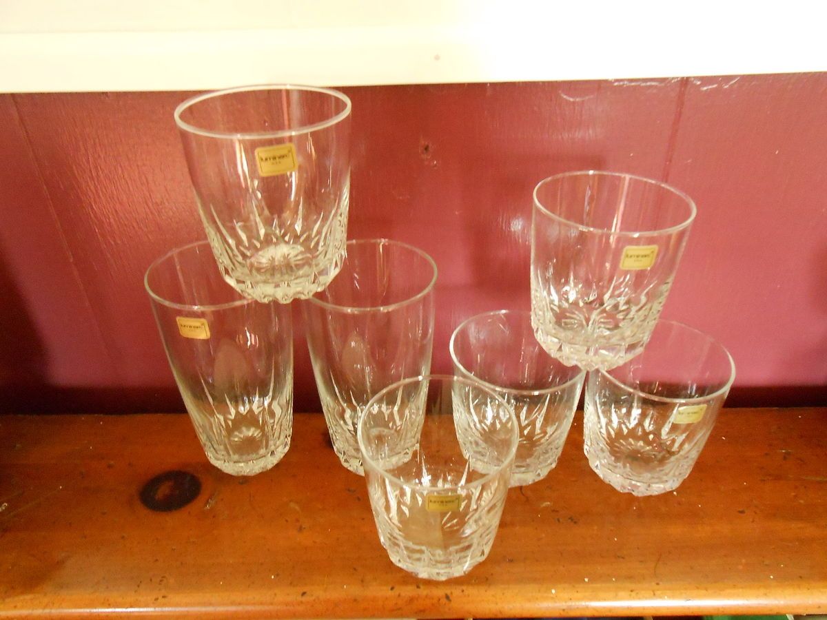 Luminarc Crystal Drinking Glasses Collectable Luminarc Drinking 