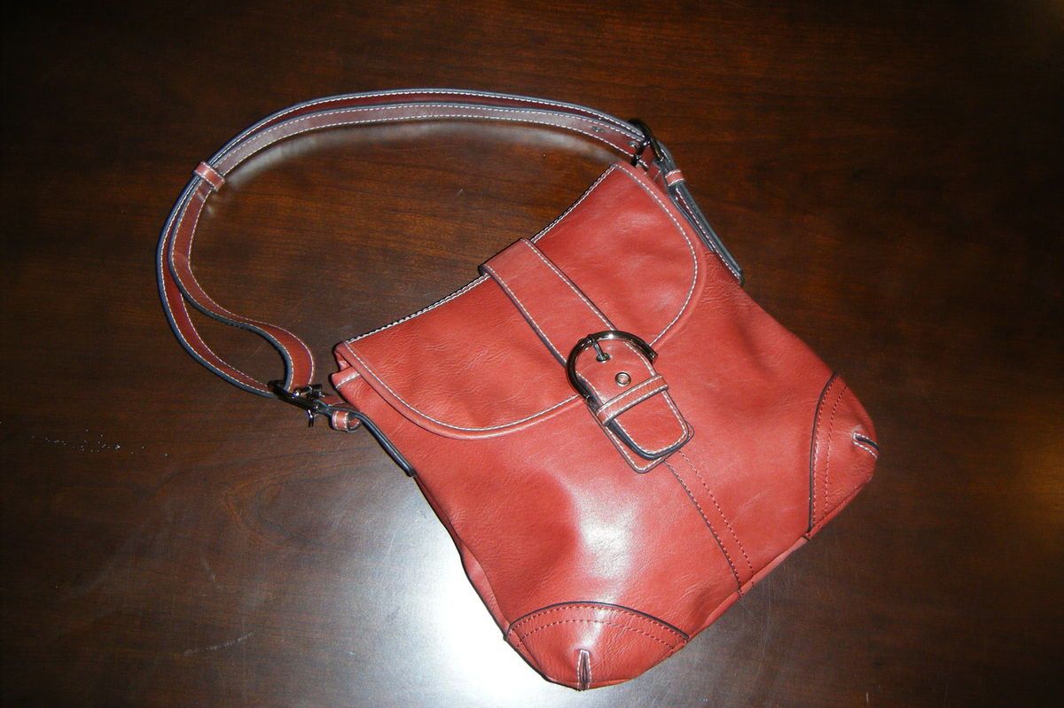 Bellerose Designer Soft Leather Handbag Good Condition