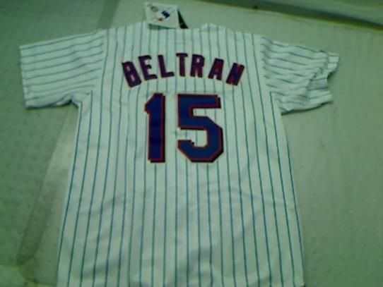 Carlos Beltran New York Mets Replica Home Jersey (Medium) ADULT