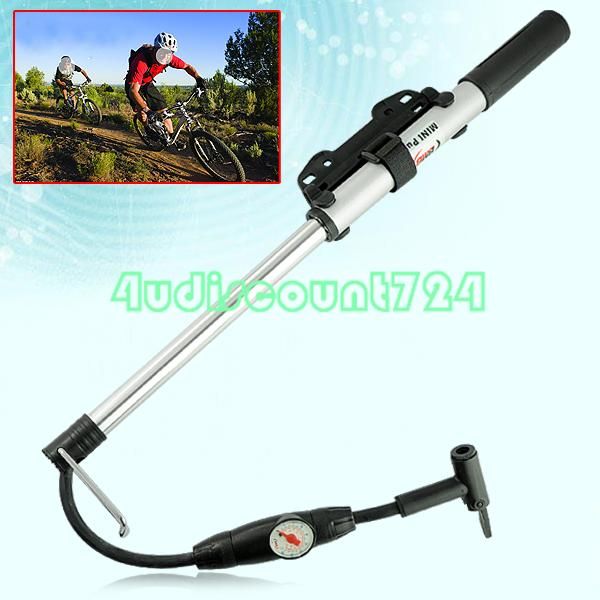   Pressure Tire Inflator High Pressure Cycling Bike Bicycle Pump