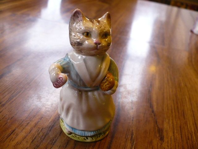 Beswick England Beatrix Potter Tabitha Twitchett Figurine BP3c