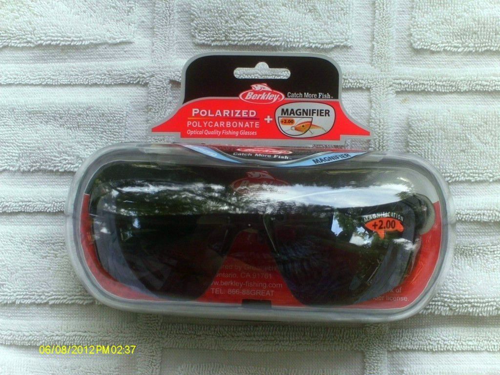 BERKLEY POLARIZED + MAGNIFIER 2.0 FISHING GLASSES