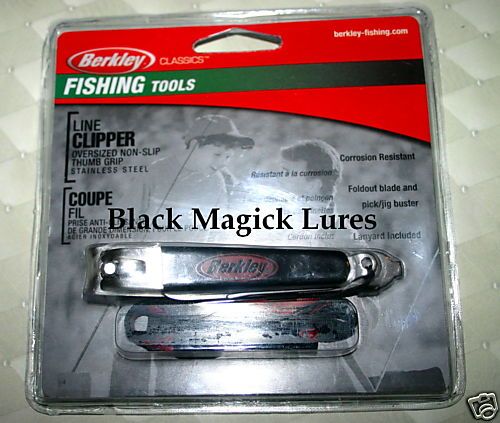 Berkley Fishing Line Clippers w Lanyard Stainless Steel