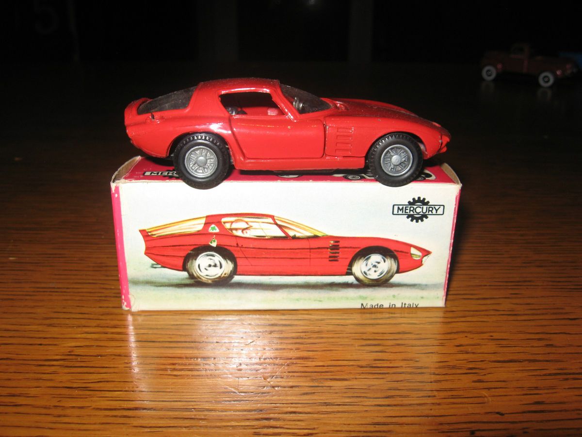 Mercury Dinky Corgi Giulia Canguro Bertone Articolo 29