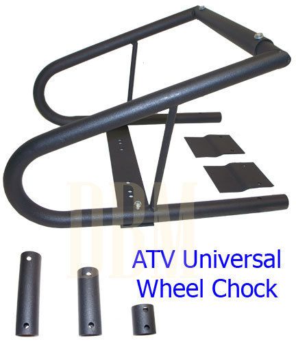 ATV Universal Wheel Chock Motorcycle Bike Trailer Tire Adjustable 3 5 