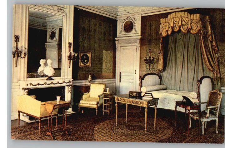 Postcard The Elms Berwind Bedroom Newport Rhode Island