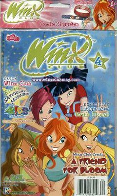 WINX CLUB COMIC  A FRIEND FOR BLOOM (ISSUE #4) WITH FREE GIFT