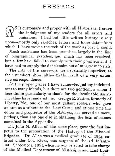 History of the First and Second Missouri Confederate Brigades