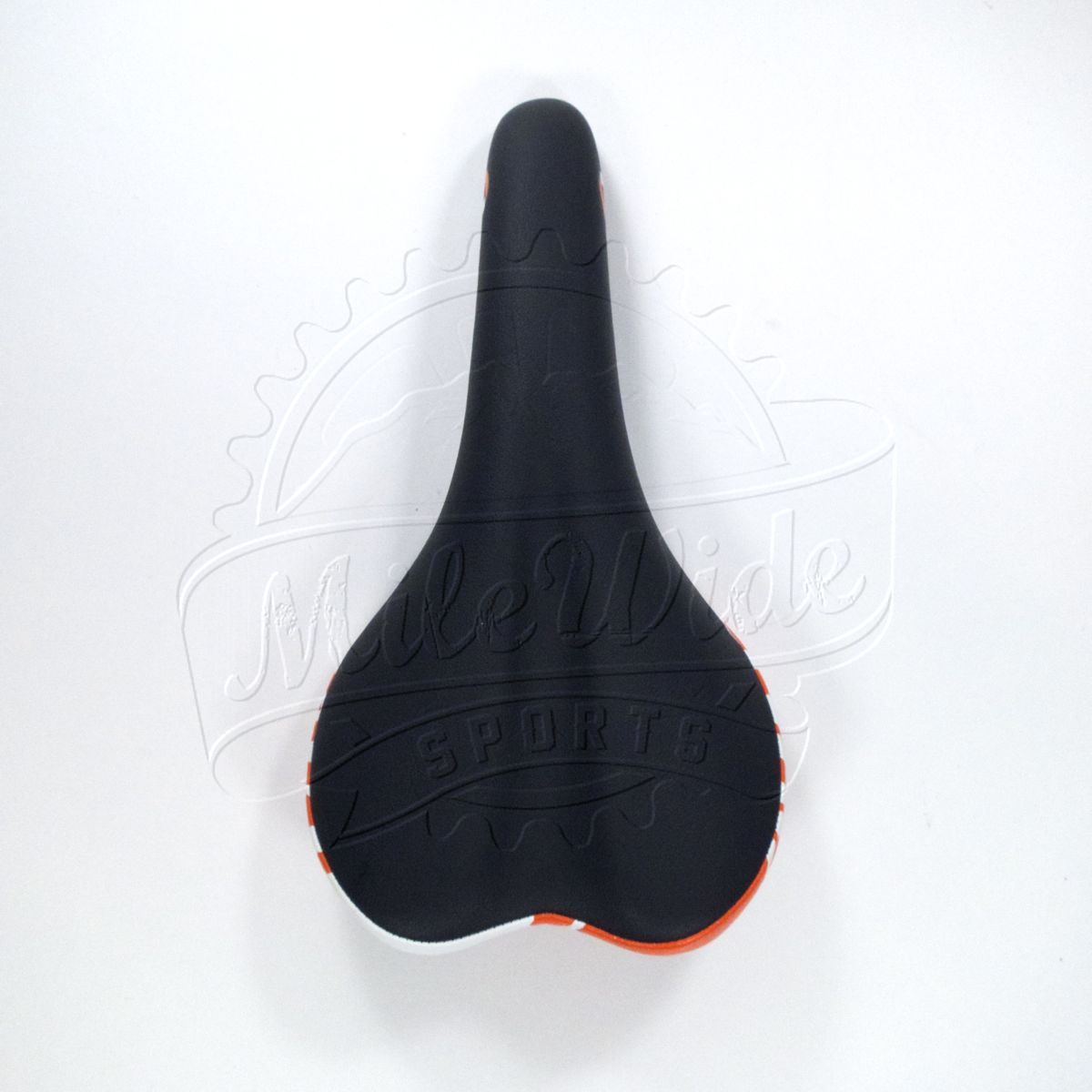 Oval Concepts 700 Road Bike Saddle Black Orange White CRN TI Alloy 