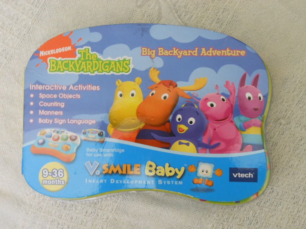   VSMILE BABY BACKYARDAGAINS BIG BACKYARD ADVENTURE GAME NEW IN PACKAGE