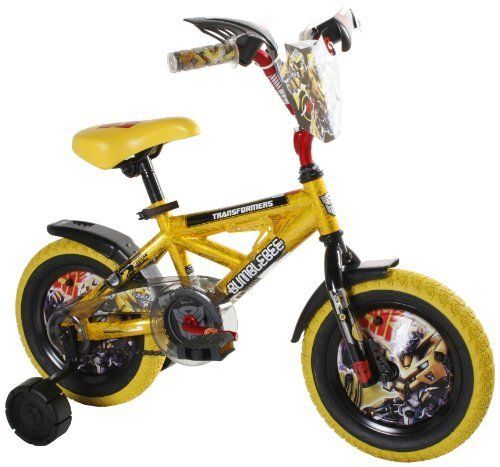    Dynacraft Transformers Bumblee 12 Inch Bike Bicycle Training Wheels