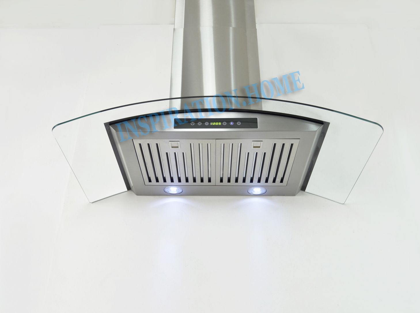 766BA RS S75 30 Stainless Steel Glass Wall Mount Range Hood