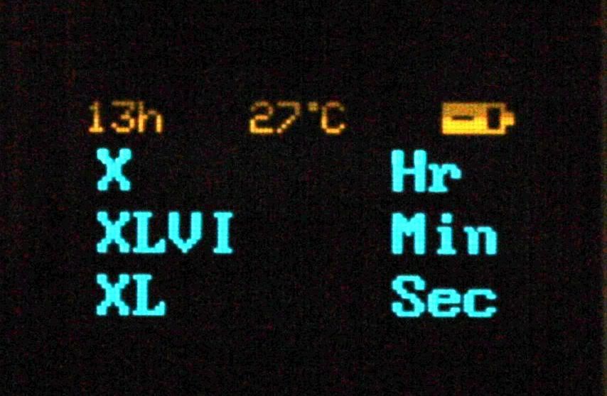 variants of binary clock for programmers