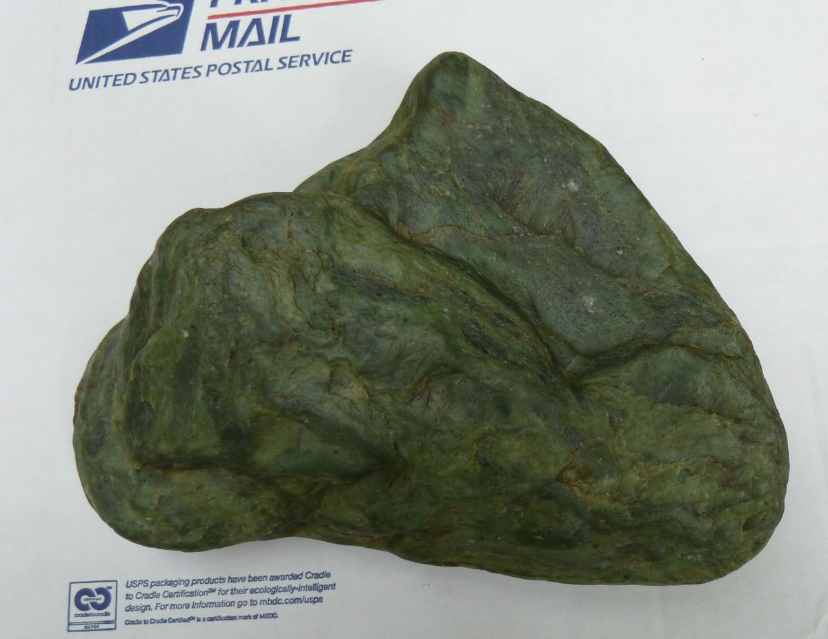 Big Sur JADE Jade Cove Monterey CA area 4 25 pounds rare perfect color 