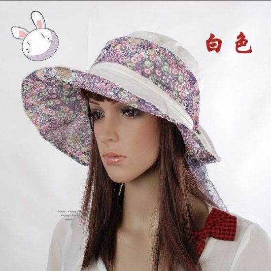 109 Lady Fashion Summer Holiday Beach Arge Brimmed Hat