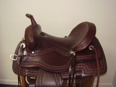 16 Blackwell Hardseat Western Saddle Horse Tack Trail