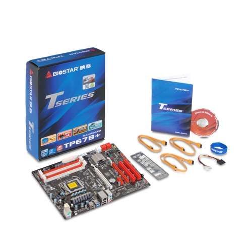 Biostar TP67B B3 LGA 1155 Intel P67 SATA 6GB s USB 3 0 ATX New Retail 