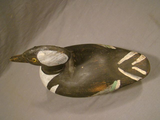   Chincoteague Island VA Old Working Bird Wood Carved Duck Decoy