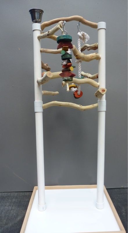 AL2 Manzanita Activity Center Parrot Tree Bird Stand Toy Play Gym Like 