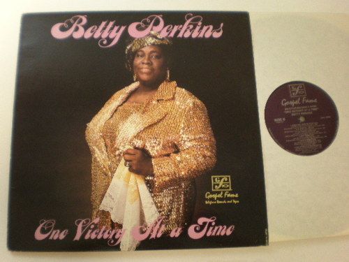 Black Gospel LP Betty Perkins Gospel Fame LP