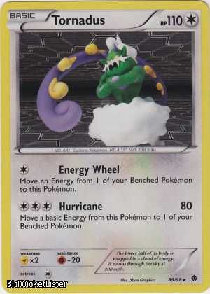   Parallel Reverse Foil Pokemon Card Black White Emerging