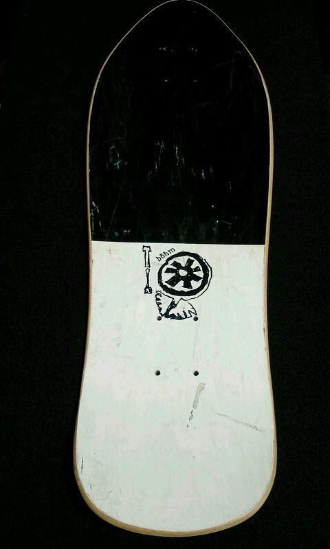   Gordon and Smith G S Florian Bohm Falling Man new rare skateboard nos