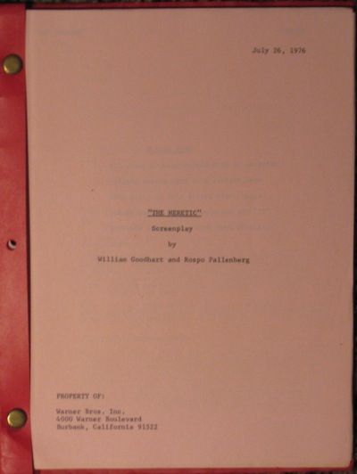 Exorcist II Heretic Original Movie Screenplay 1976