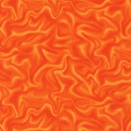  Robert Kaufman Orange Swirl Fabric