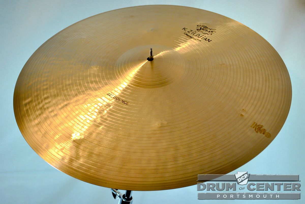 Zildjian K Constantinople Bounce Ride Cymbal 22 2372 grams Video Demo 